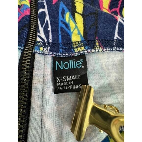 "NOLLIE" VINTAGE 80's Style Mini Skirt Size XSM Back Zipper Sexy Night Club - Picture 4 of 6